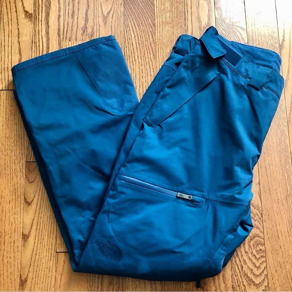 The North Face RARE DryVent Multi Zip Pocket Snow Ski Pants Blue Men’s Size XL - Picture 13 of 14